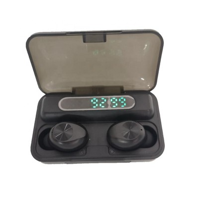 New Headphones  Waterproof Touch Noise Canceling Charging Box Led Display wireless sports headset