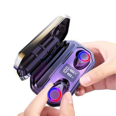 M12 Waterproof Earphone Bluetooth True Headphone New Mini Earbuds tws earphone with 2000mAh charging case